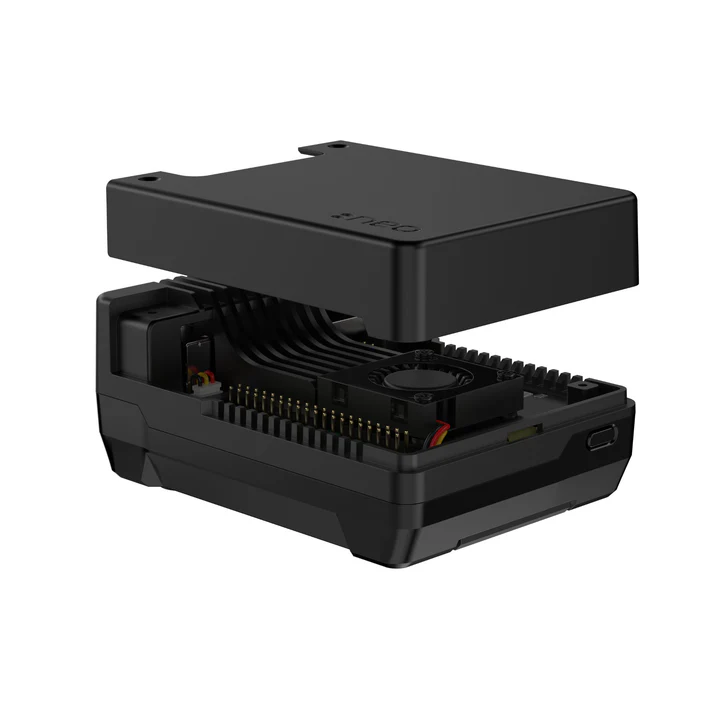 Argon NEO 5 M.2 NVME PCIE Case for Raspberry Pi 5 | Pi 5 鋁合金外殼 | 帶電源按鈕、風扇